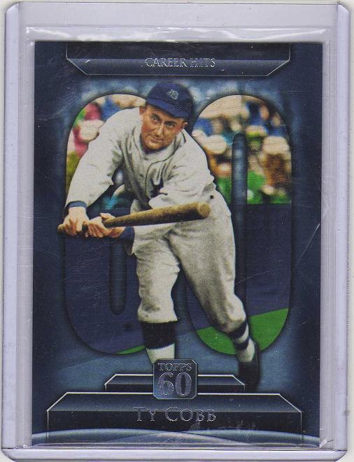 2011 Topps Update 60 Ty Cobb  Card #T60-129 - Detroit Tigers